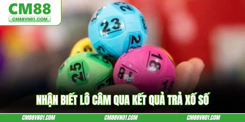 Nhận biết lô câm qua kết quả trả xố số